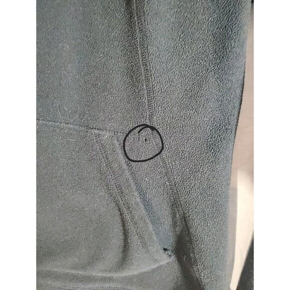 North Face Women's Fleece Hoodie S Black Pullover - Picture 7 of 7